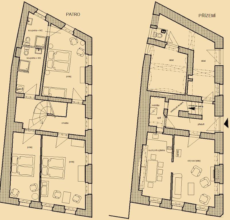 Mestansky Dum Villa Rožmberk nad Vltavou Habitación foto